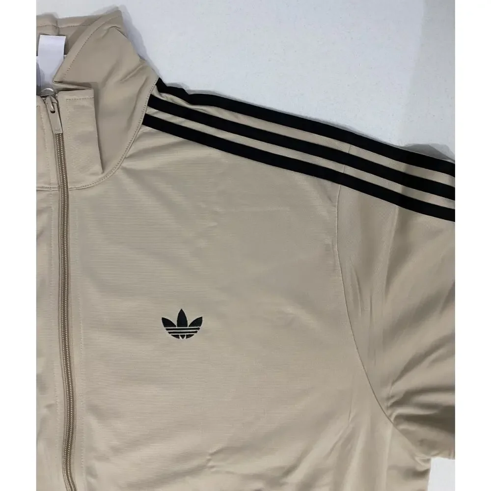 Adidas Originals Classics Firebird Tracksuit Stone Khaki Black Size L